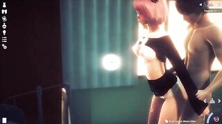 Honey Select 2 Libido DX game with Aezera's captivating challenge