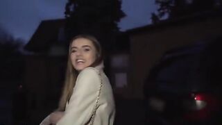 French babe Alba Lala offered her body for cash on the street