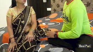 Desi Pari’s step mom saves her from a bad marriage in this spicy scene