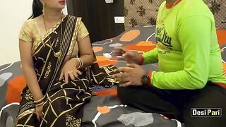 Desi Pari’s step mom saves her from a bad marriage in this spicy scene