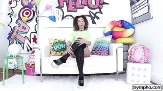 Petite Kira Perez gets her pussy full of sticky cum