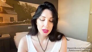 Hot MILF makes a deepthroat blowjob in this steamy scene