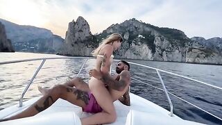 We met the captain on a boat tour and had sex on the deck while the crew watched