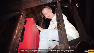 My little stepsister agreed to do a blowjob for some reason - POV 4K