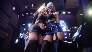 OUT Meet N Greet Part 2 Ahri Evelynn - a hot anime xxx video