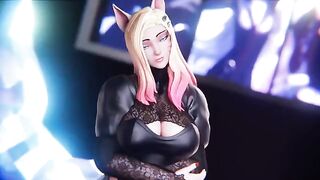 OUT Meet N Greet Part 2 Ahri Evelynn - a hot anime xxx video