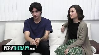 Aaliyah Love helps stepsiblings in a kinky therapy session