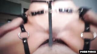 Petite teen gets used as a plaything in hardcore action