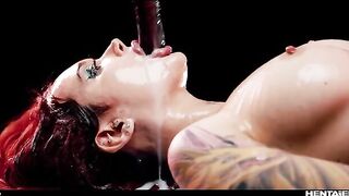 Hot girls get creampied by huge Monsters in a steamy compilation