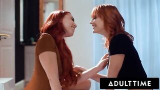 Kenna James seduces her BFF Aidra Fox in a steamy lesbian scene