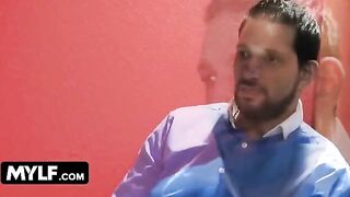 Aubrey Black gets fucked by BBC while her husband watches