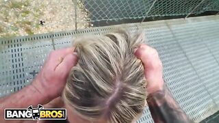 Carla Boom enjoys rough sex and big cocks, especially in public