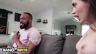 Petite teen Sera Ryder gets her tight pussy stuffed with BBC