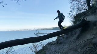 A Chihuahua vlog about a walk around Gdynia Orłowo