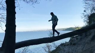 A Chihuahua vlog about a walk around Gdynia Orłowo