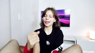 The girl agreed to be fucked on the camera