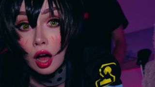 Tamaki Cosplay - Fire Force Roleplay - Pussy fucked like slut - CUT