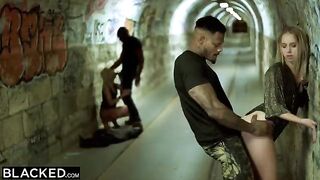 BLACKEDRAW The Best of Public Sex Compilation, featuring intense interracial scenes