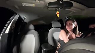 I discussed with my boyfriend in the car and my friend came to console me and fucked me