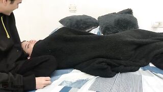 To forget her boyfriend, she fucked another guy's cock
