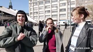 Three Hot Babes Have a Sexy Lesbian Threeway with Intense Pussy Licking