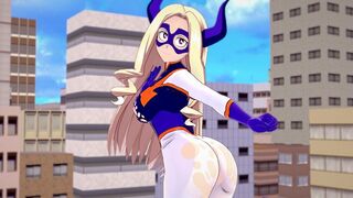 My Hero Academia MT Lady big tits POV fucking with a hot heroine