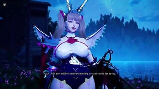 Under The Witch Alpha - Hero Alice Introduction, a captivating femdom animation