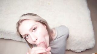Deeper blowjob with a sensual and passionate twist