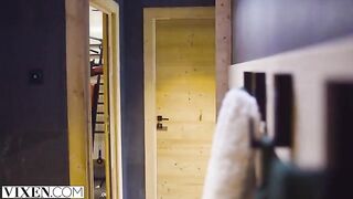Petite skier Sonya gets fucked in the Alps