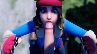 Fortnite compilation of blowjobs with the hottest skins in stunning 4K quality