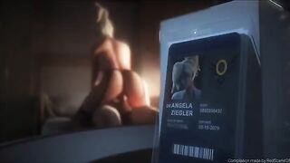 Overwatch Mercy SFM animations (RedScarlet28's version)