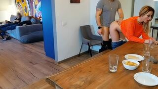 A man caught his wife cheating right in front of him