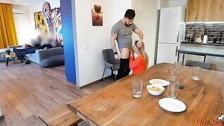 A man caught his wife cheating right in front of him