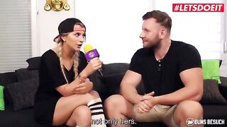 Ebony German pornstar Josy Black fucked by an amateur guy