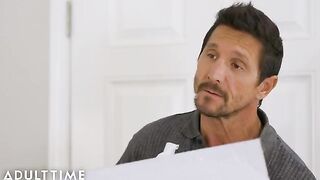 Savannah Sixx pleases her stepdad with the hottest nuru massage ever