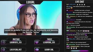 A streamer girl gets fucked online in front of her followers