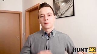 The man fucked his friend’s ginger girlfriend in a steamy Hunt 4K scene
