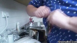 Older ladies still know how to use their experience and skills!