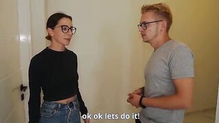 The husband watched as his wife got fucked by a realtor for a discount