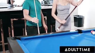 Roommates Paige Owens and Kay Lovely fuck with a young guy