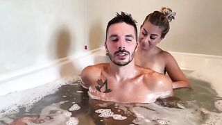 I fucked a guy in the jacuzzi, it was an intense and passionate encounter