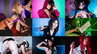 The best cosplay videos of 2021 with MollyRedWolf's hottest scenes