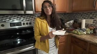 My stepmom’s big ass wakes me up with a bang