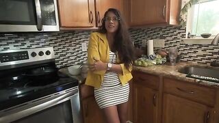 My stepmom’s big ass wakes me up with a bang