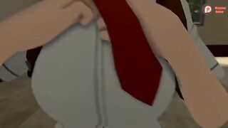 My Hero Academia's Momo and Mineta get wild in this steamy animation