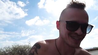 Bunch of stupid bitches got fucked on the beach by pick-up guys
