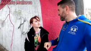 A guy picked up a pretty baby for sex in the street, she was very nice