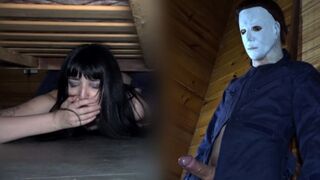 Costumed beauty fucked hard on Halloween night