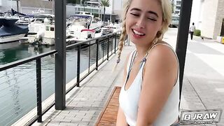 Cute blonde Chloe Surreal gets her pussy filled with sticky cum