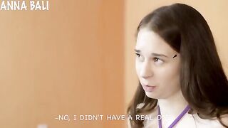 A cute girl has sex with her stepdad for the first time